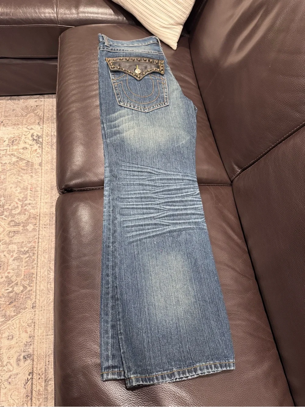 True Religion Men’s “Bobby Super T” Jeans 38